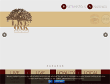 Tablet Screenshot of liveoakrestaurants.com